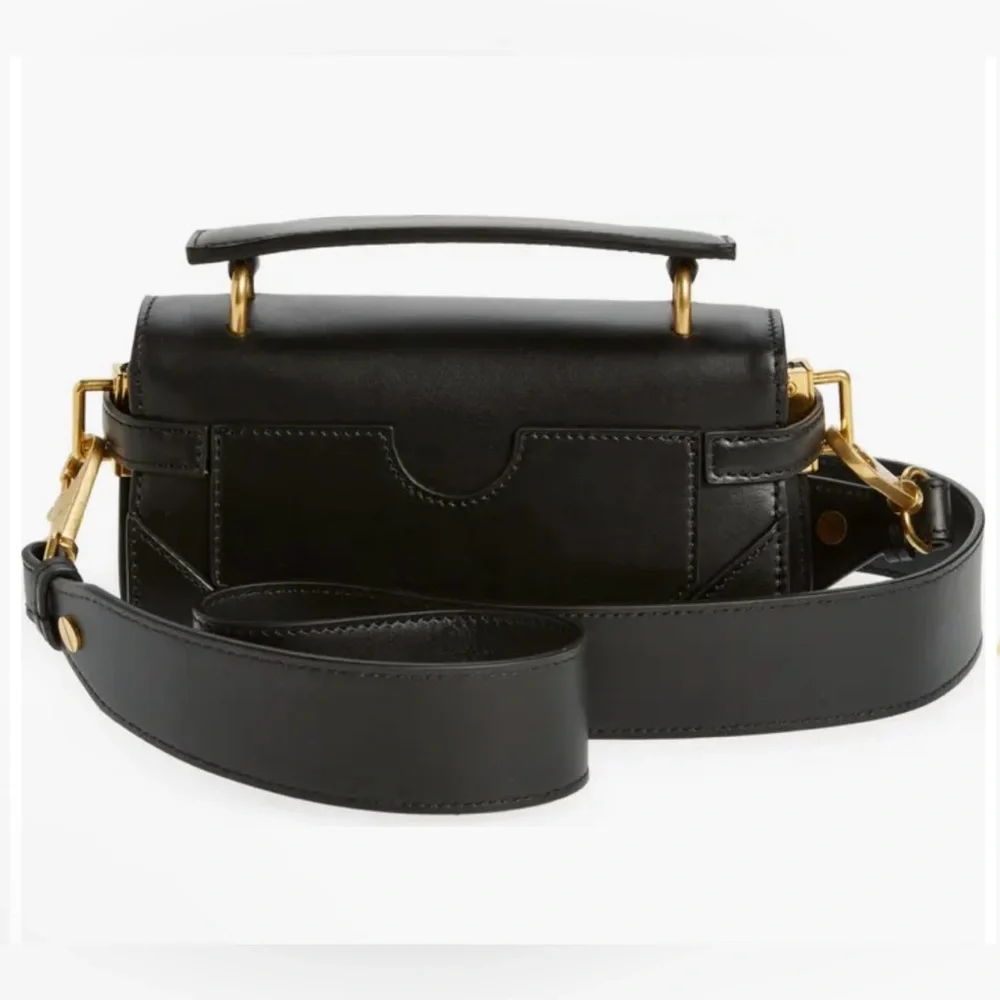 Balmain NWT BBuzz 19 Shoulder Bag in Smooth Leather - Picture 2 of 11